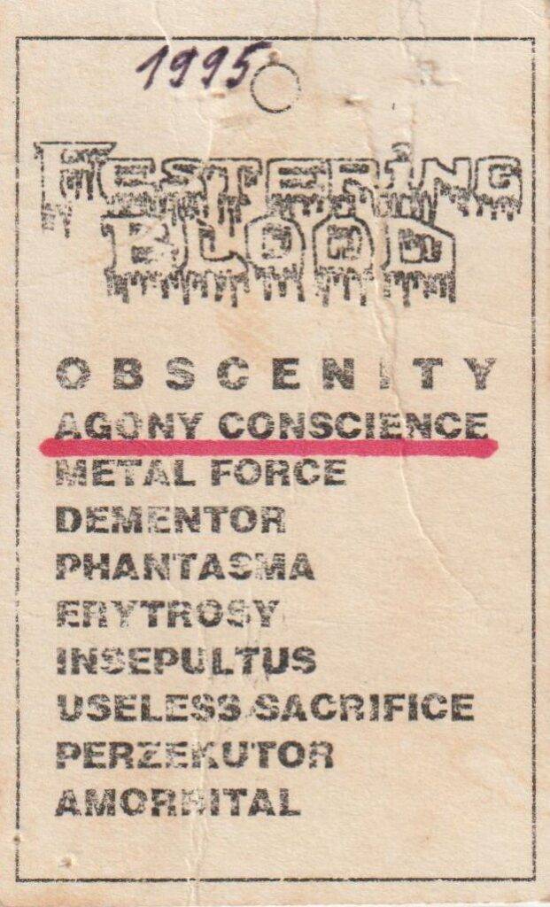 Agony Conscience material