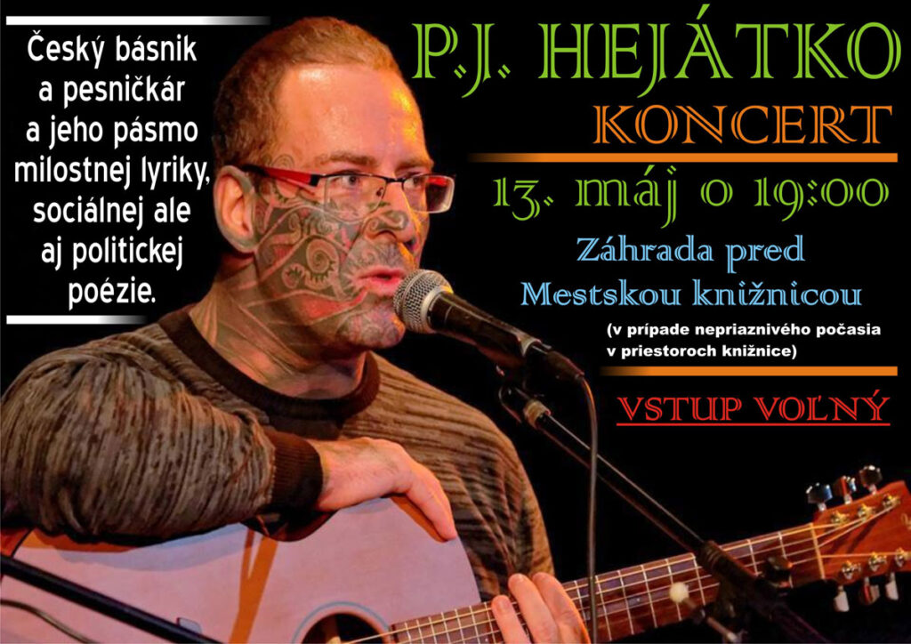 letak Zahrada pred Mestskou kniznicou