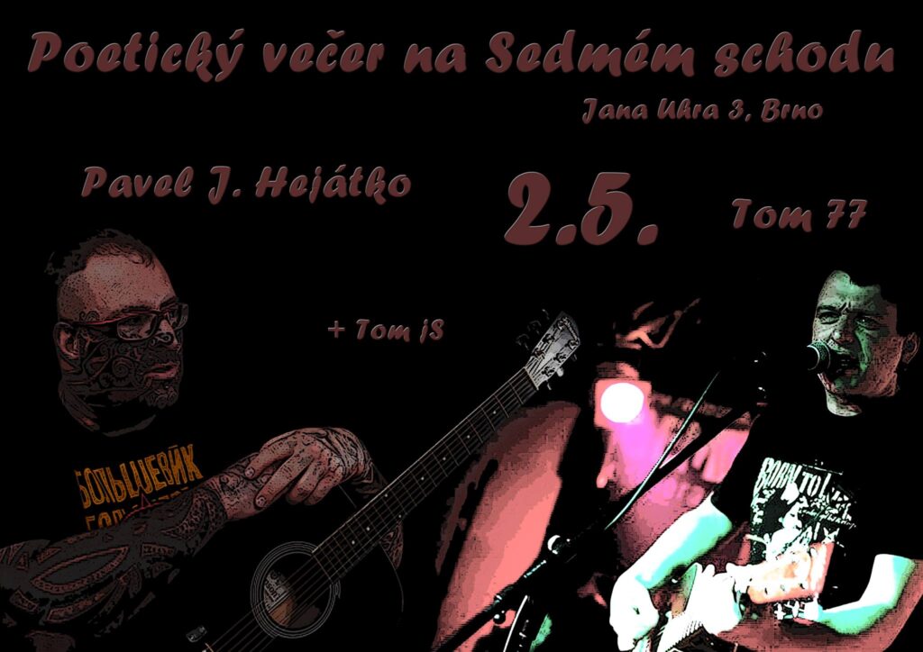 letak poeticky vecer na Sedmem schodu