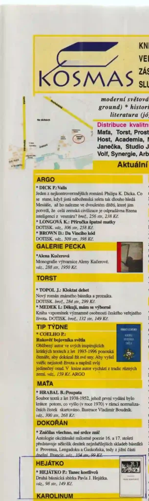 ruzne dobova inzerce tydenik knihy